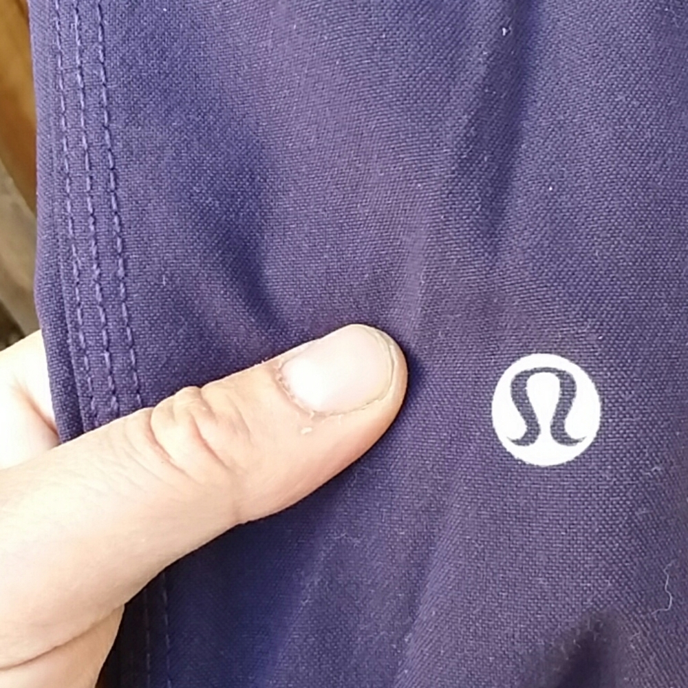 Lululemon purple casual workout pants size 8 - Picture 6 of 7